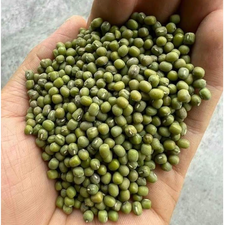 1kg - Đỗ xanh / Đậu xanh - Nguyên hạt , cán vỡ (làm giá đỗ, làm sữa hạt ...
