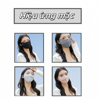Mặt nạ chống nắng nữ mới, mặt nạ bảo vệ mắt du lịch ngoài trời, mặt nạ thoáng khí chống tia cực tím