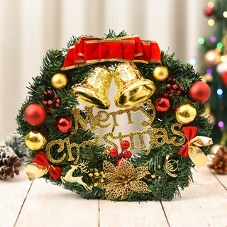 (HÀNG LOẠI 1) IK Vòng Nguyệt Quế Trang Trí Cửa Giáng Sinh, Vòng Hoa Giáng Sinh Noel Nhiều Mẫu, Size Lớn