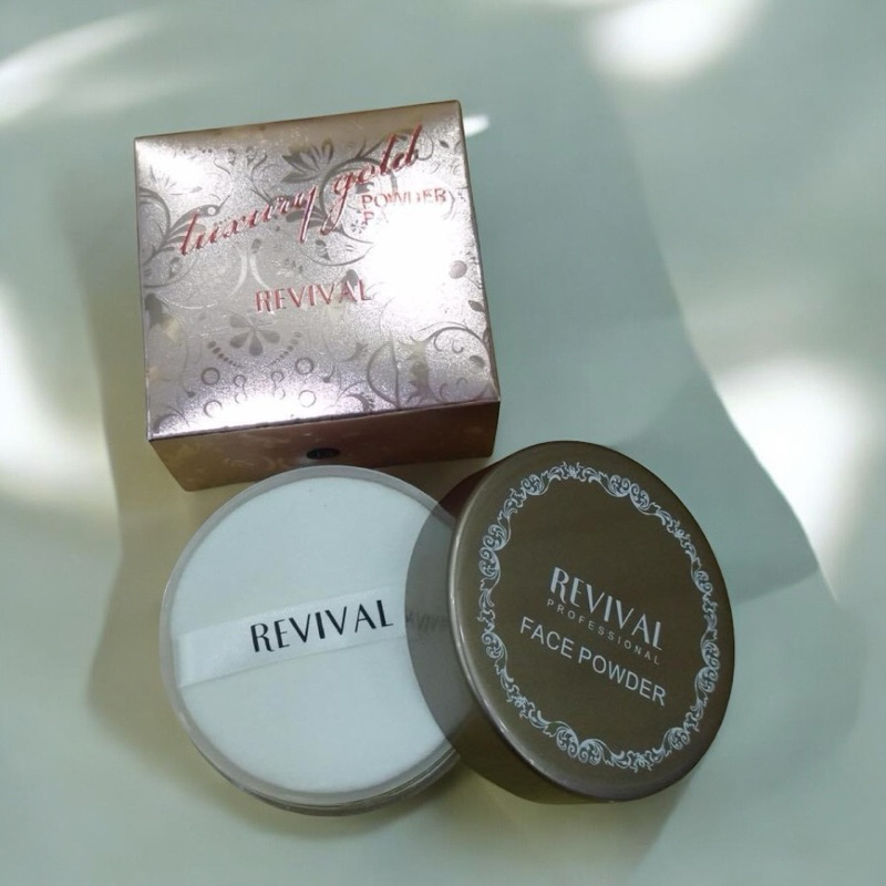 PHẤN PHỦ BỘT REVIVAL HÀN QUỐC KIỀM DẦU, GIỮ NỀN BỀN CHẮC.