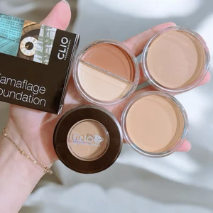 Kem bánh che khuyết điểm, highlight tạo khối Clio. 3 tone màu, xuất xứ Hàn Quốc