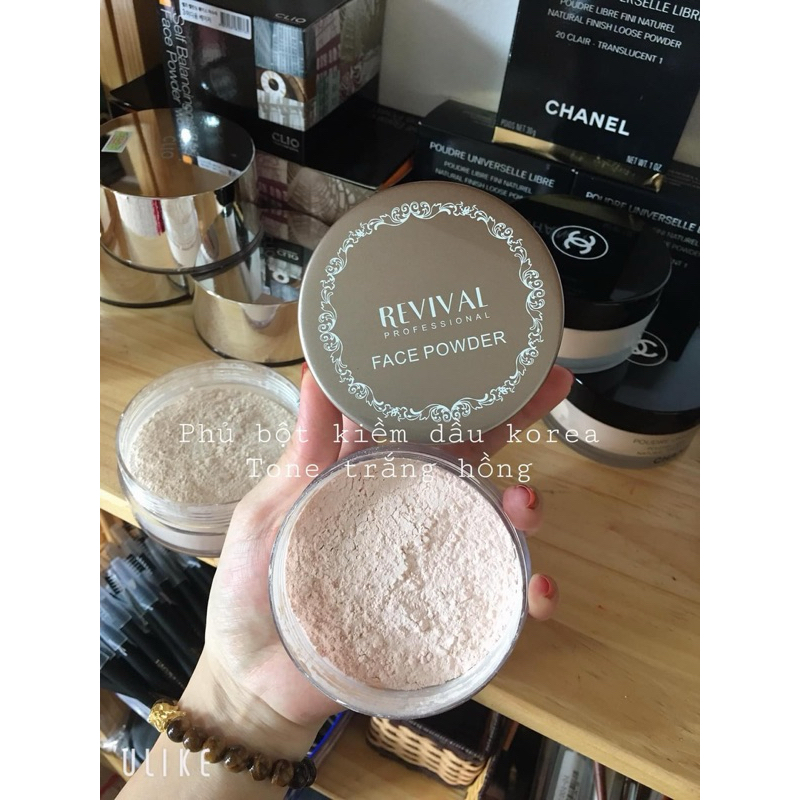 PHẤN PHỦ BỘT REVIVAL HÀN QUỐC KIỀM DẦU, GIỮ NỀN BỀN CHẮC.