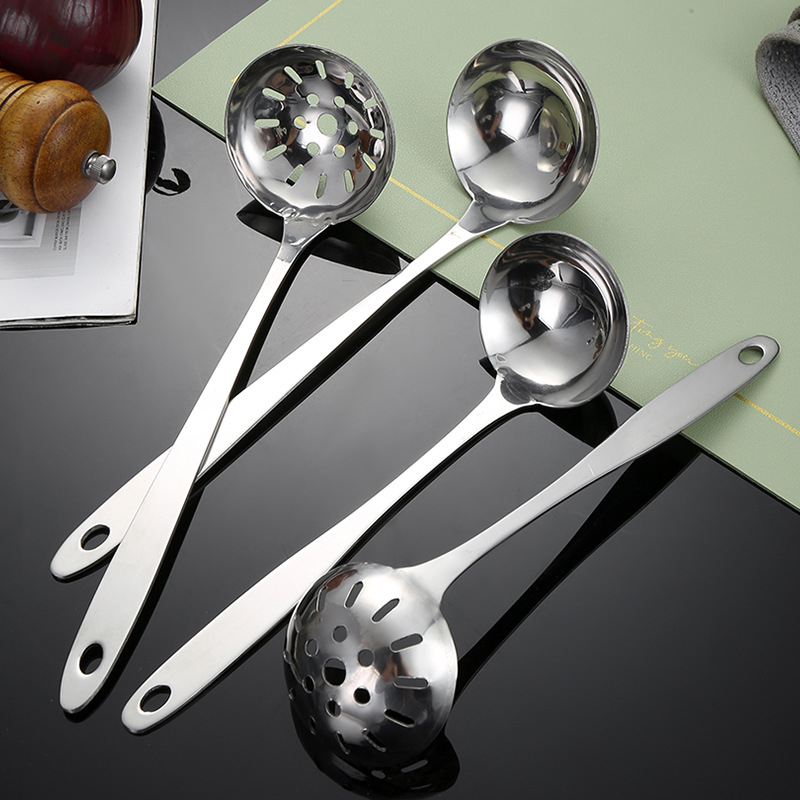 Ảnh YEAHCOOK Muỗng inox size lớn phù hợp dùng cho nhà bếp 4