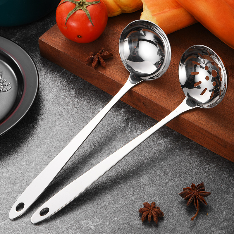 Ảnh YEAHCOOK Muỗng inox size lớn phù hợp dùng cho nhà bếp 2
