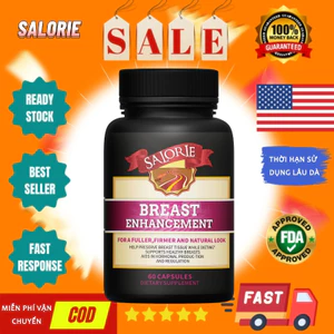 Công thức tăng vòng một Giàu phytoestrogen Thúc đẩy sự phát triển mô ngực khỏe mạnh 60 viên