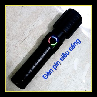 Đèn Pin Siêu Sáng YD-2319 | Bóng LED Công Suất Cao | Chống Nước, Sạc USB