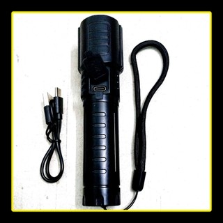 Đèn Pin Siêu Sáng YD-2319 | Bóng LED Công Suất Cao | Chống Nước, Sạc USB