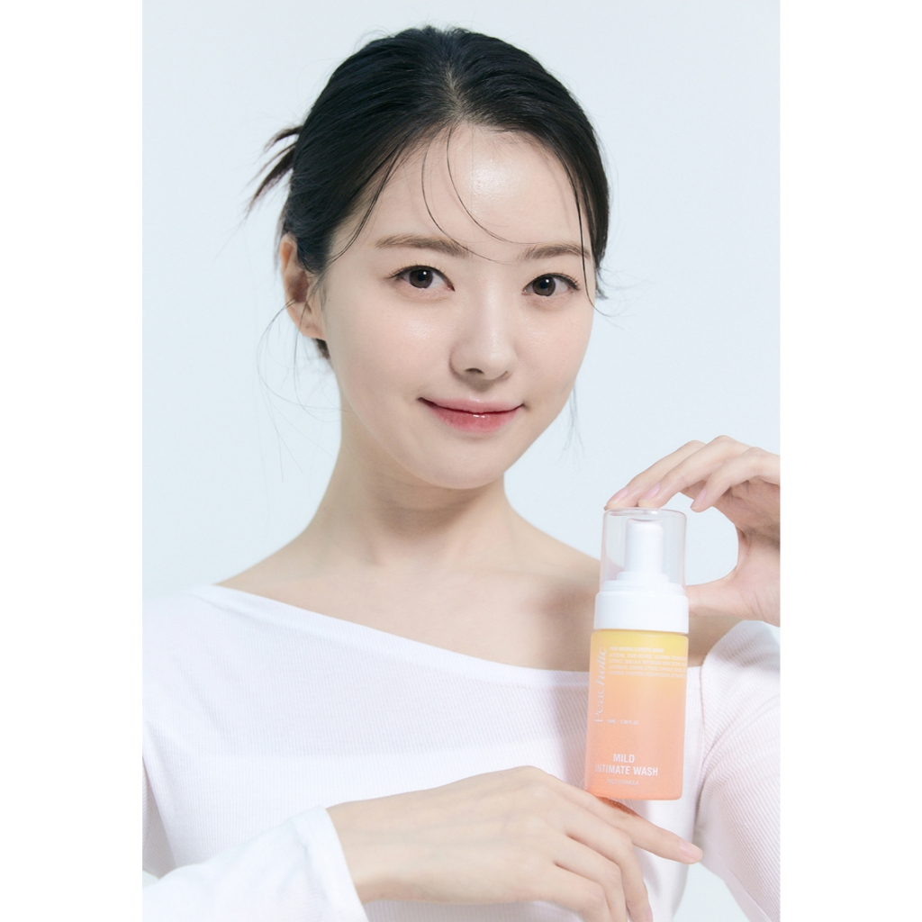 M17_ Dung Dịch Vệ Sinh Tạo Bọt Peacholic Mild Intimate Wash 100ml (Bao Bì Mới) Nữ