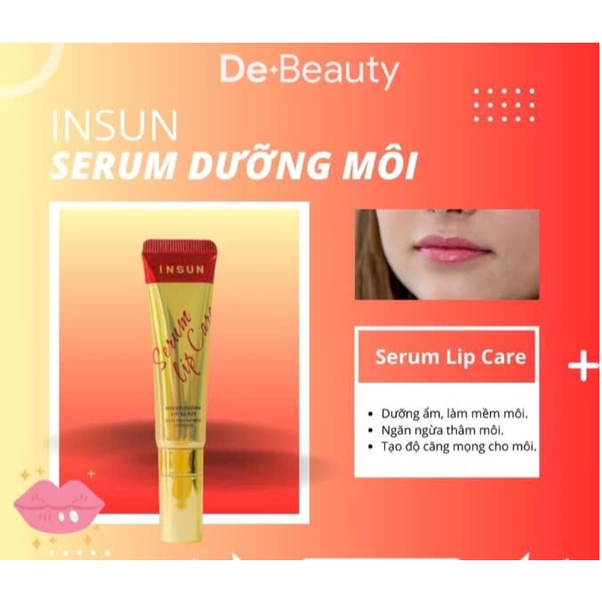 Tinh chất dưỡng môi INSUN - Dưỡng ẩm, làm mềm môi, ngăn ngừa thâm môi 10g