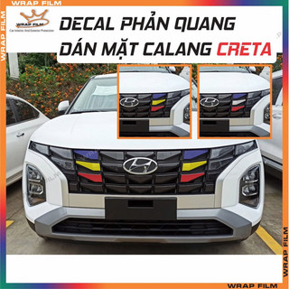 Decal phản quang dán mặt Calang Creta 2022-2024
