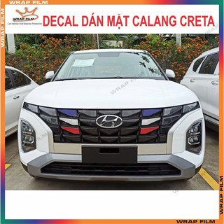 Decal phản quang dán mặt Calang Creta 2022-2024