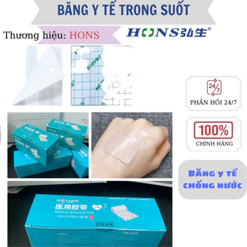 Keo y tế trong suốt,băng keo y tế chống nước, cuộn băng dán nâng ngực trong suốt, cuộn băng ủ xăm