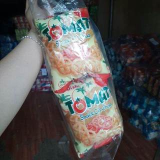 Bim bim snack Oishi vị cà chua Tomato 32g/gói(nhỏ)