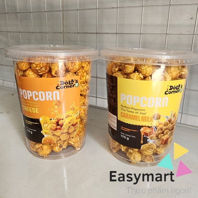 Bỏng ngô Mỹ hộp to 170g - Chất lượng cao cấp, không biến đổi gen, không ...