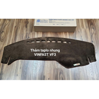 Thảm Taplo VINFAST VF3- Chất liệu tuyết nhung mịn cao cấp, chống nắng, chống nóng, trang trí, bảo vệ taplo