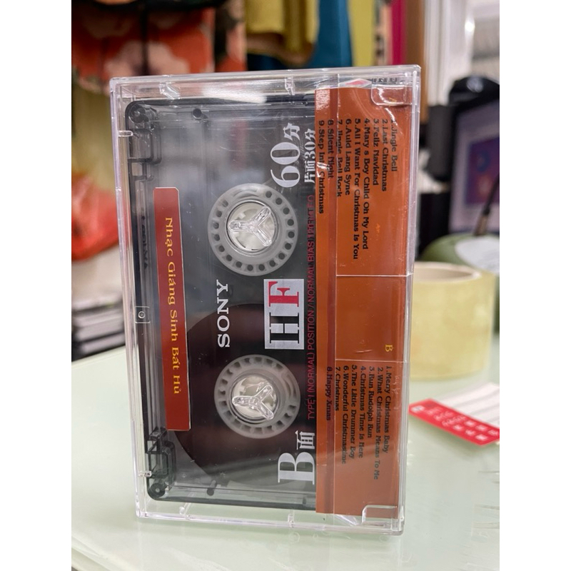 Băng Cassette Nhạc Giáng Sinh Quốc Tế Tuyển Chọn