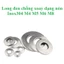 50 cái M4-M8 Long đen chống xoay dạng nón inox304