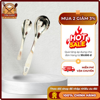 Muôi Thìa Inox 304 Chính Hãng Đức – Bền Mãi Theo Thời Gian, Tiện Lợi Cho Mọi Bữa Ăn!