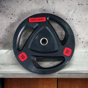 Tạ Đĩa Sắt Cao Su Đài Loan PRO-CARE Vinyl Weight Plates Chống Va Đập Cao - Phuy Tạ 27mm (1 Đĩa Tạ)
