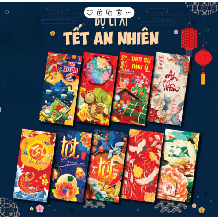 SET 100 CÁI BAO LÌ XÌ 【TÙY CHỌN】✓TẾT BÍNH NGỌ 2026