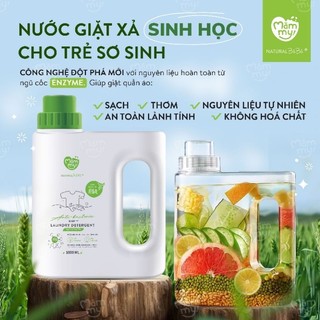 Nước Giặt Xả Sinh Học cho bé Mămmy