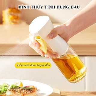 Bình xịt dầu ăn tiện ích, chai xịt dầu ăn gia vị  đa năng