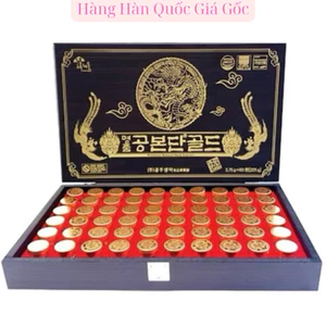 Đông Trùng Hạ Thảo Hộp Gỗ Đen 60 Viên- Nội Địa HÀN QUỐC