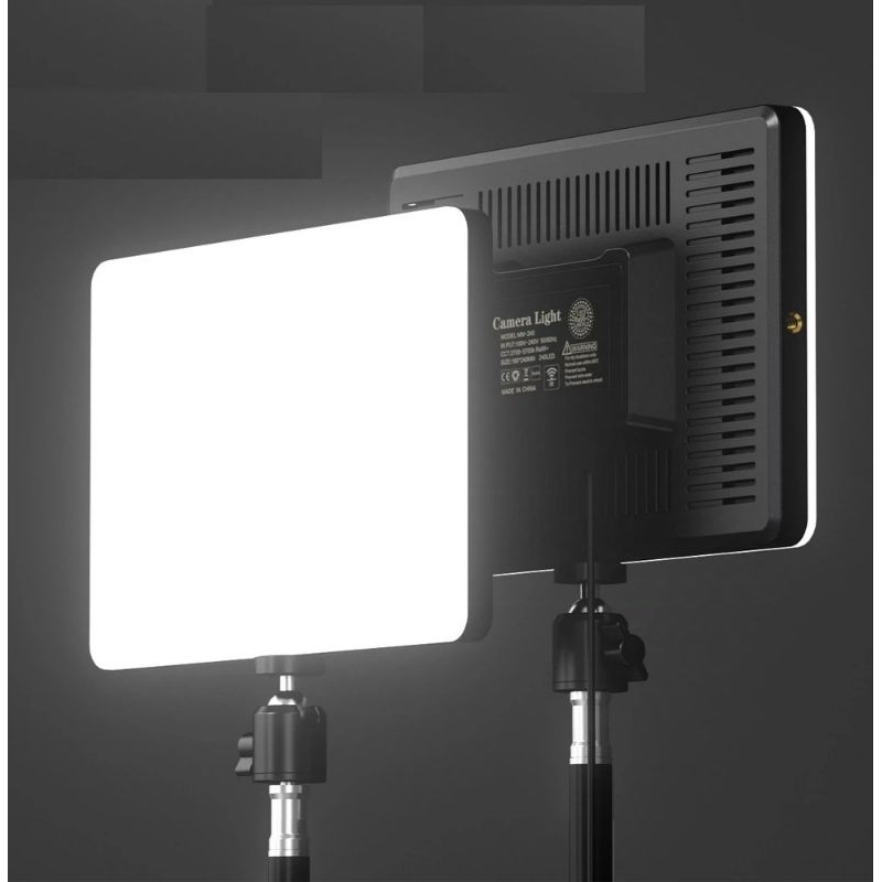 Đèn Livestream Vuông MM240 11inch có remote 3 chế độ sáng và chân 2m1 .