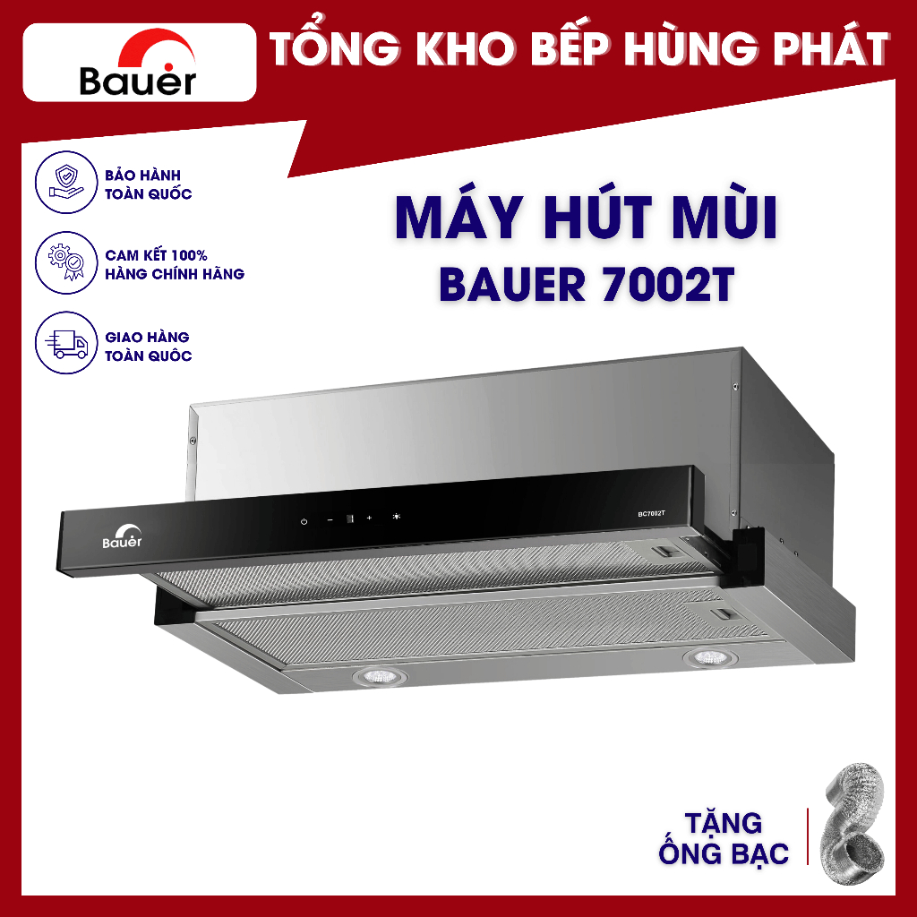 Máy hút mùi âm tủ cảm ứng Bauer BC 7002T Lực hút 1000m3/h | Shopee Việt Nam