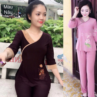 Thun Tim Nơ Nữ # Quần Áo Đi Chùa