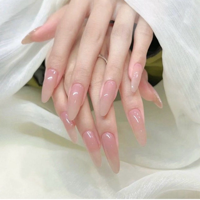( hỏa tốc) NAIL BOX THẠCH HỒNG NUDE TÔN DA