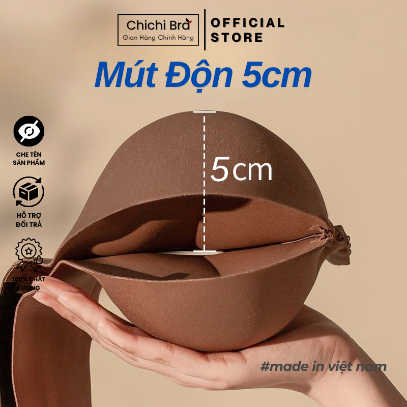 Áo ngực nữ chống tụt cài trước đệm dày 5cm nâng tạo khe, áo lót nữ 2 in 1 tiện lợi 946
