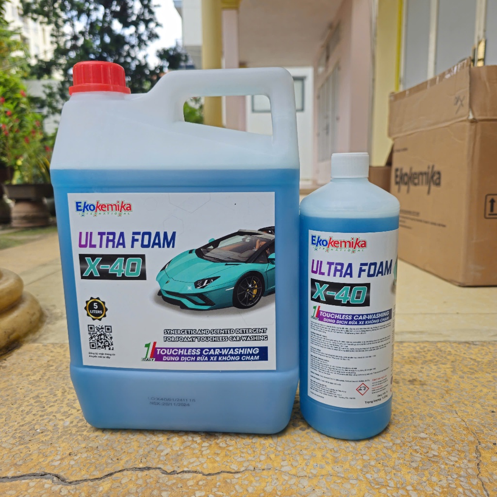[EKOKEMIKA]-DUNG DỊCH RỬA XE KHÔNG CHẠM ULTRA FOAM X-40