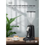 [HCM-Có VAT] Máy Xay Cà Phê, Máy Xay Cafe 020 Espresso - Công suất 200W - 19 chế độ xay thô/mịn, vỏ inox sơn tĩnh điện — ảnh 3