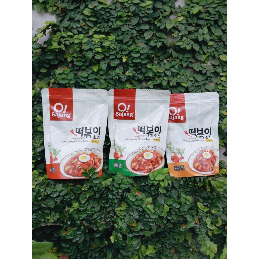500g Sốt Tương ớt hàn quốc S3 Vị mặn nhẹ, ngọt thanh