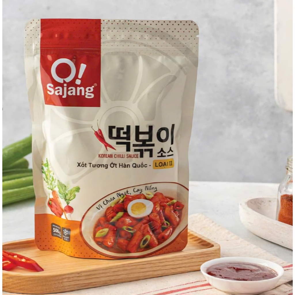 1Kg Sốt S2_Vị Chua ngọt, cay nồng_ chuẩn Vị Hàn_ dùng nấu bánh gạo, mì cay, lẩu,..