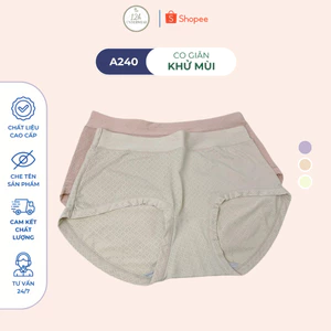 Quần chip cotton nữ thun lạnh co dãn 4 chiều freesize 2 lớp kháng khuẩn A240 | THỜI TRANG 12H