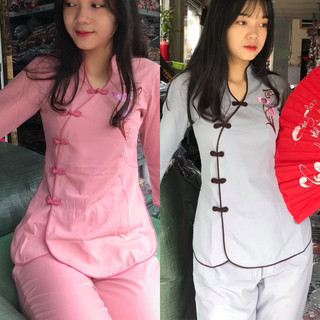 Tàu Cài Xéo # Quần Áo Nữ Đi Chùa