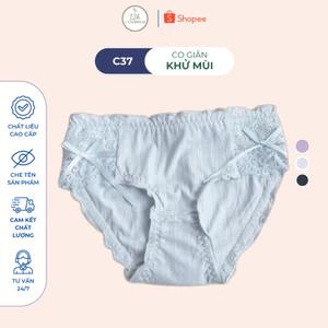Quần chip thắt nơ thiết kế thun lạnh nâng mông gợi cảm C37, Đồ lót 12h
