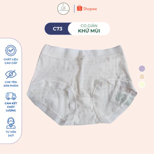 Quần chip nữ với thiết kế vải thun cotton siêu ái mặc như không mặc C73, Đồ lót 12h