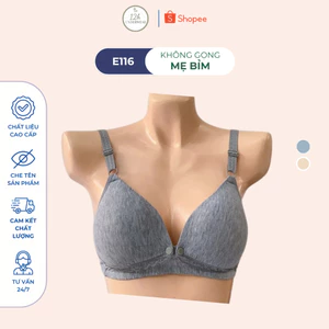 Áo lót cho con bú, áo ngực không gọng cho bé bú hàng việt nam ,áo lót bé bú ,áo lót bầu , ,E116 ,đồ lót 12h