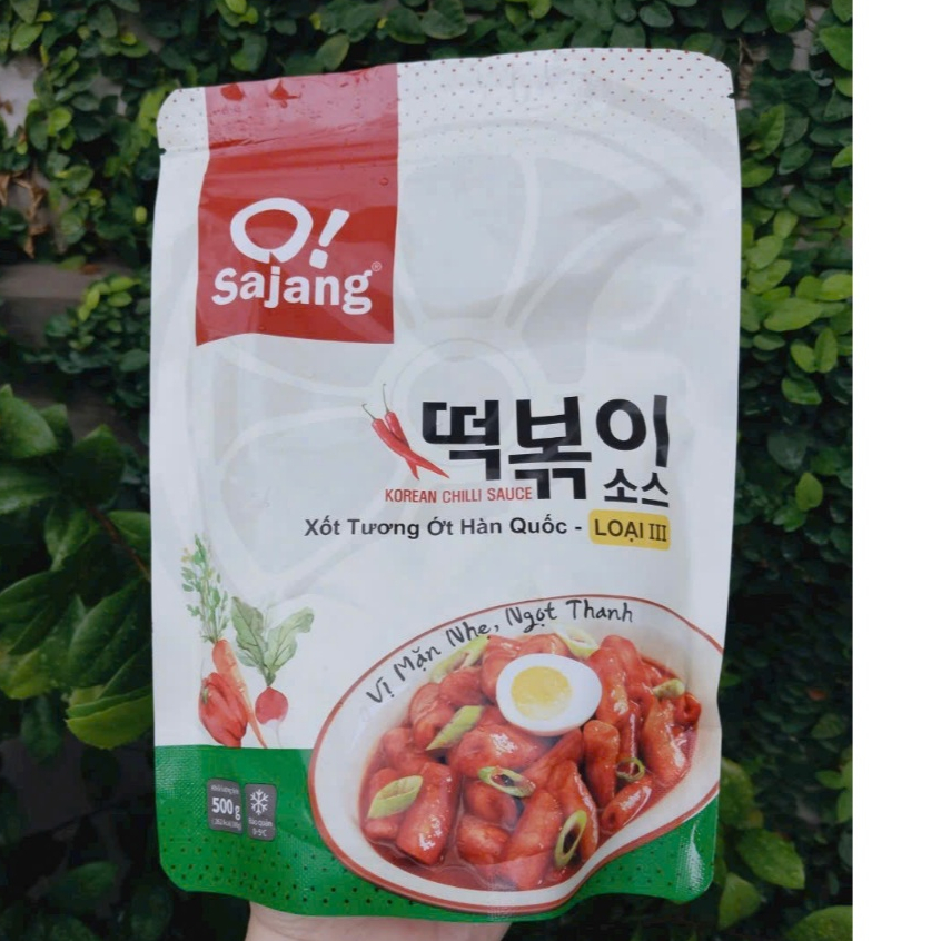 500g Sốt Tương ớt hàn quốc nêm sẵn, Vị Mặn nhẹ ngọt thanh_S3