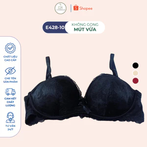 Đồ Lót Đẹp, Áo Ngực Mút Vừa Cao Cấp E428-10 Thương Hiệu 12h