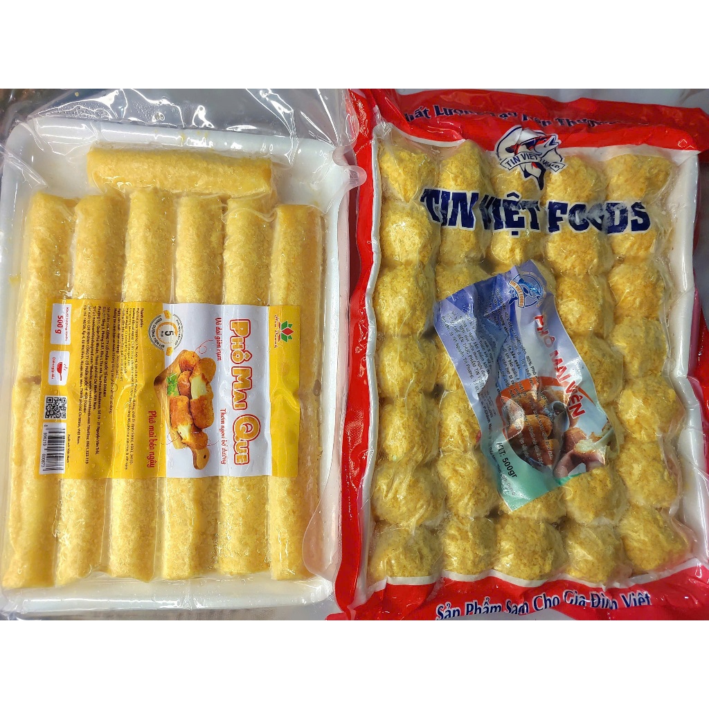 500G PHÔ MAI QUE, PHÔ MAI VIÊN KÉO SỢI SIU NGON
