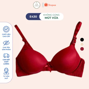 Áo ngực nữ không gọng mút vừa nâng ngực tạo khe E430,áo lót mút vừa không gọng ,áo ngực không gọng Đồ lót 12h