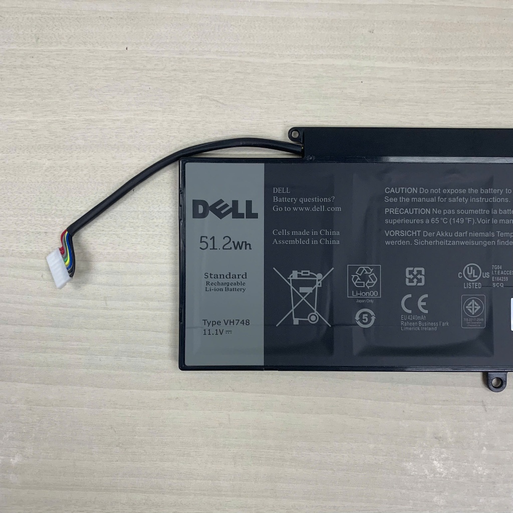 Pin Laptop Dell Vostro 5460 5470 5480 5560 Inspiron 14 5439 V5460D VH748 Mới 100%