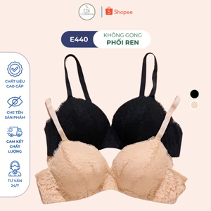 Áo ngực mút vừa gom gực form siêu đẹp không trơn trượt E440,áo ngực không gọng ,áo lót mút vừa không gọng ren Đồ lót 12h