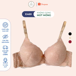 Áo lót không gọng , áo ngực nâng , áo lót nâng không gọng , Áo Ngực Nữ Không Gọng ,E460 - Thương Hiệu 12H