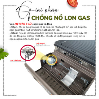 Bếp Nướng Gas Hồng Ngoại NaMilux I Đa Năng, Chống Dính I Bảo Hành 6 Tháng I Hàng Chính Hãng