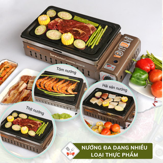 Bếp Nướng Gas Hồng Ngoại NaMilux I Đa Năng, Chống Dính I Bảo Hành 6 Tháng I Hàng Chính Hãng